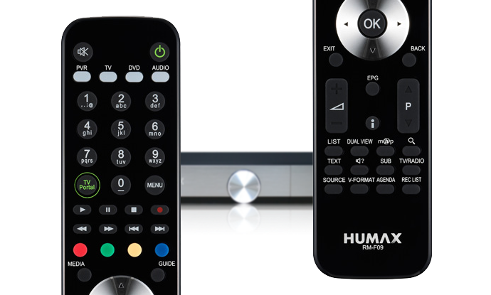 Telecomando Adattatore di rete Humax Freesat HDR-1000S/UK 1TB HD REGISTRATORE 